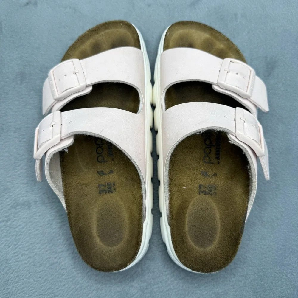 Papillio Birkenstock Arizona Chunky Platform Sandals Pink EU 37 Narrow Women's 6